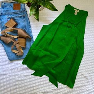 Green Sleeveless Shirt